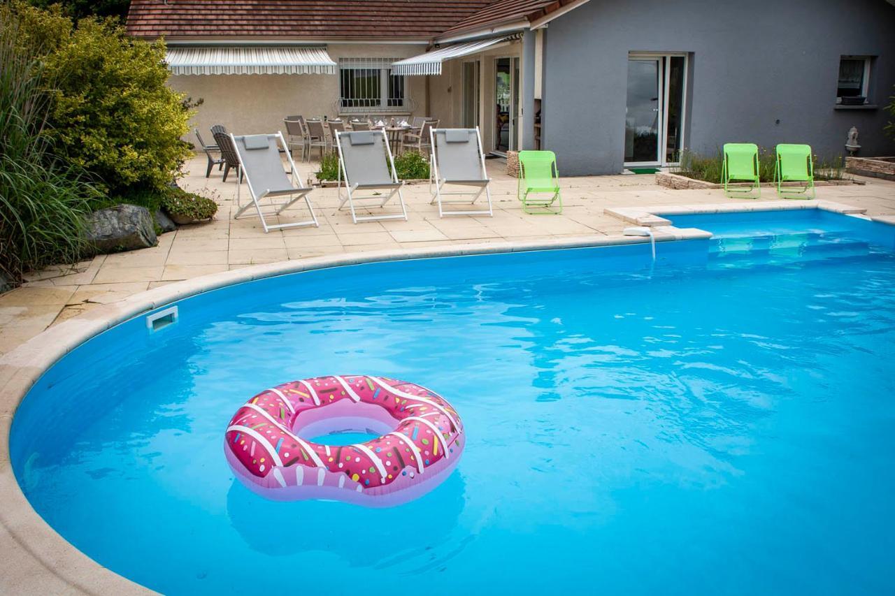 Villa 200M2 Avec Piscine Chauffee & Spa & Sauna & Kota-Grill Laval-sur-Vologne Ngoại thất bức ảnh